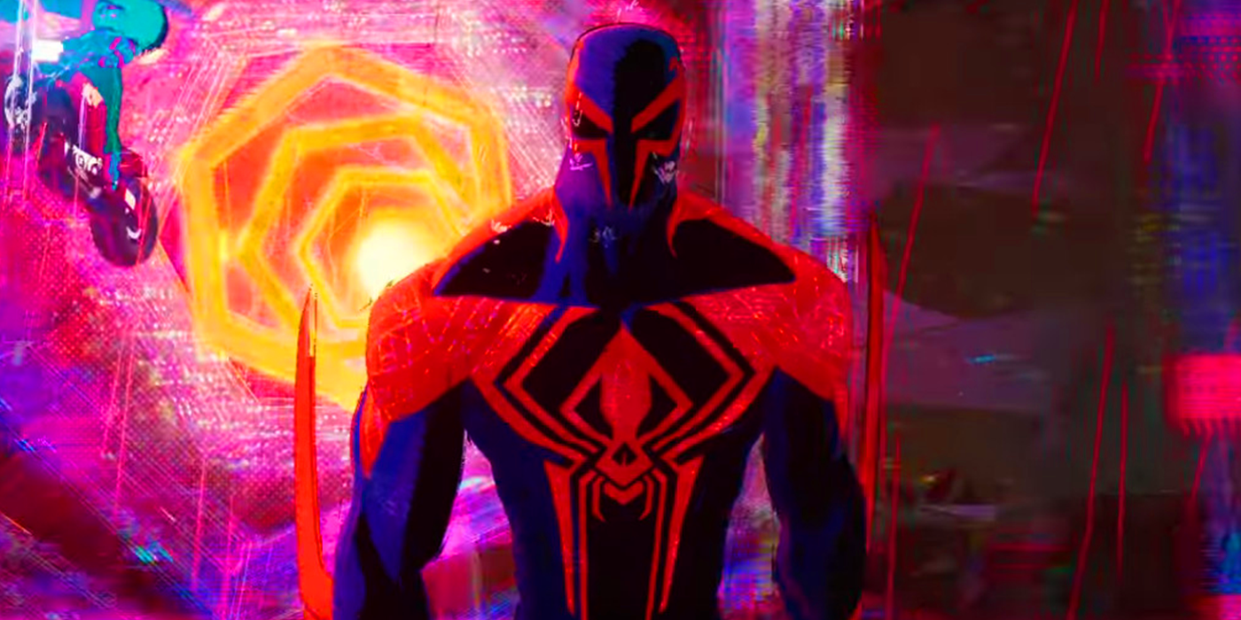 Spider-Man 2099 in Spider-Man Across the Spider-Verse