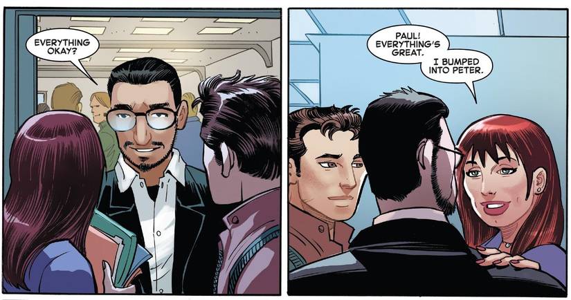 SPIDER-MAN MJ AND PAUL