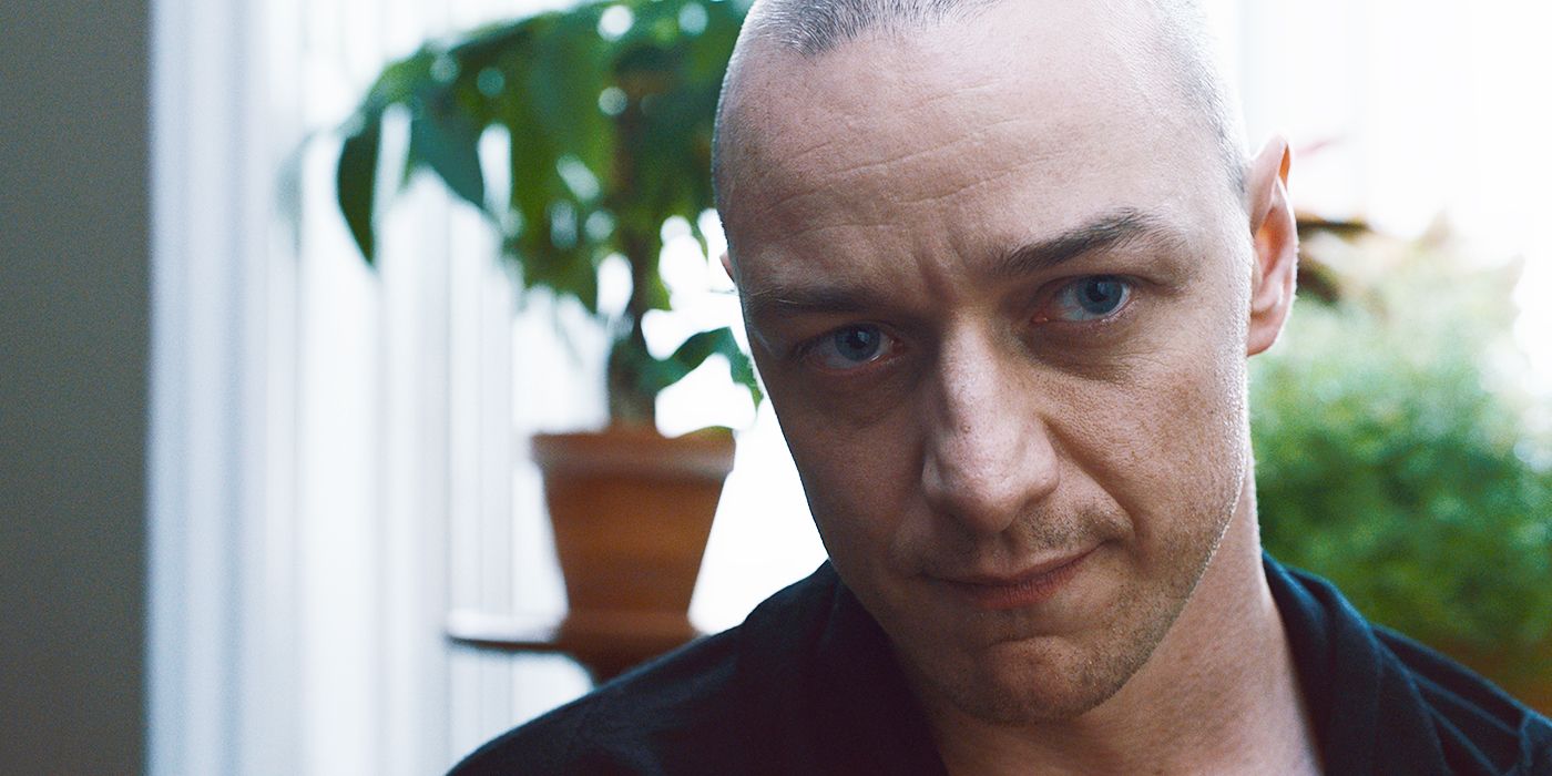 James McAvoy wirkt in Split beunruhigend