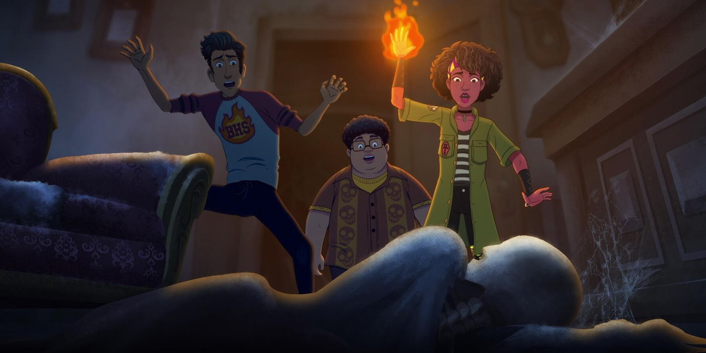 Stanley, Pat and Soleil discover Alvina&rsquo;s body in Fright Krewe