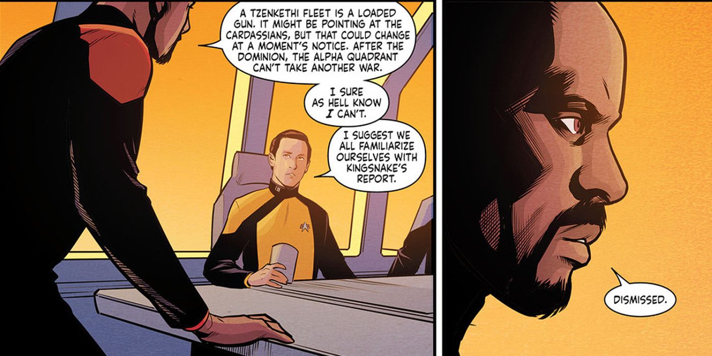 Star Trek Sisko Tzenkethi