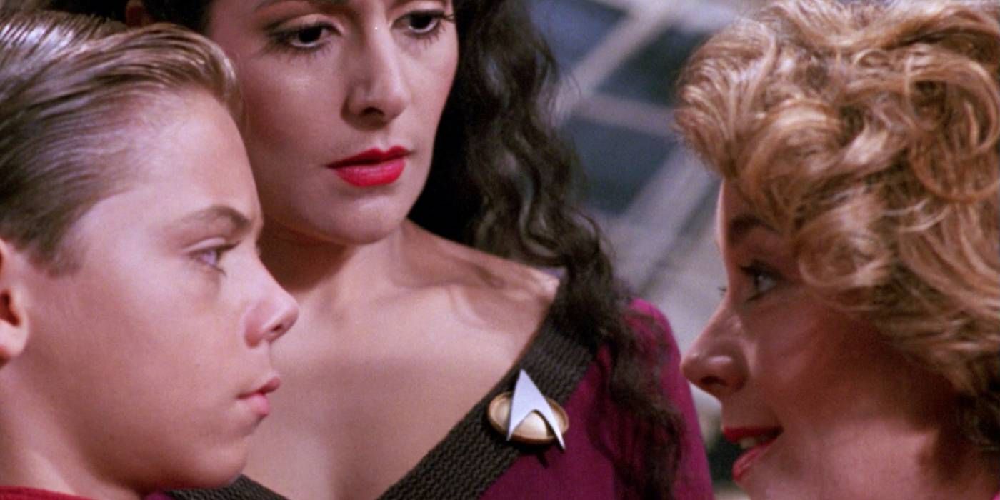 Maria, Jeremy, and Troi in The Bonding