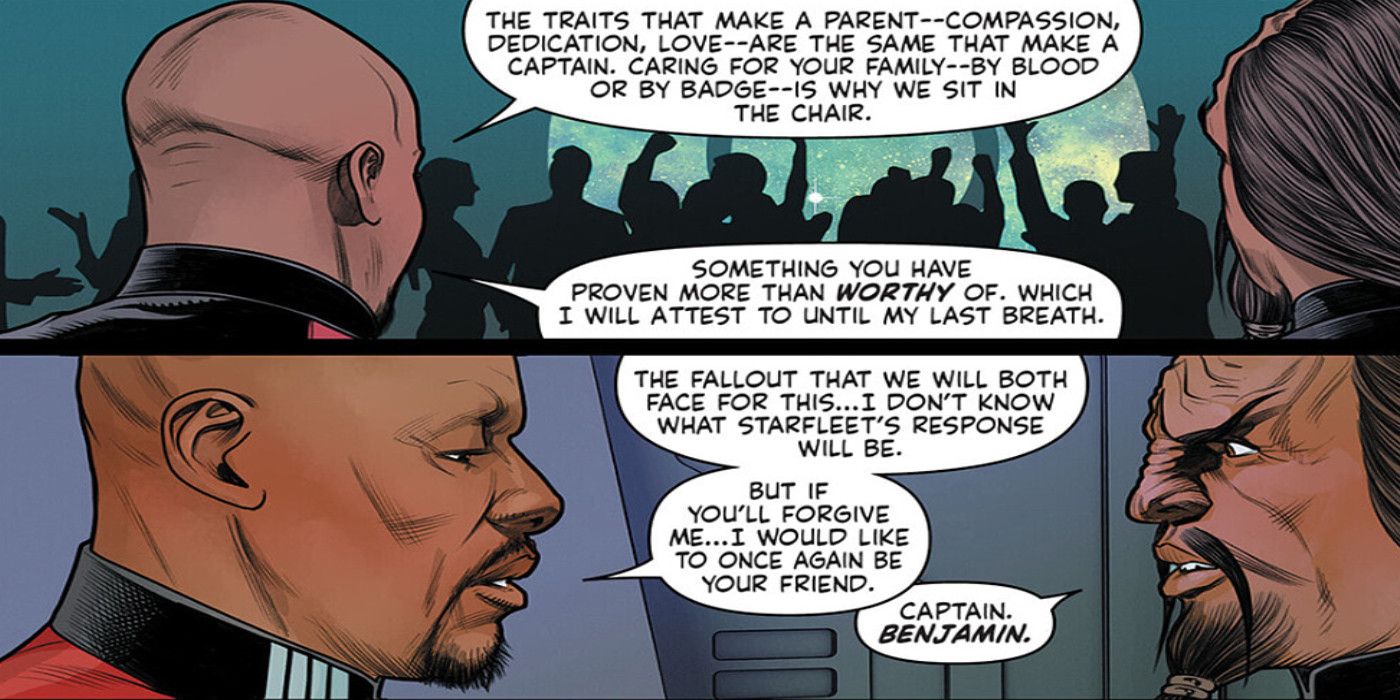 Star Trek Worf Sisko Insult