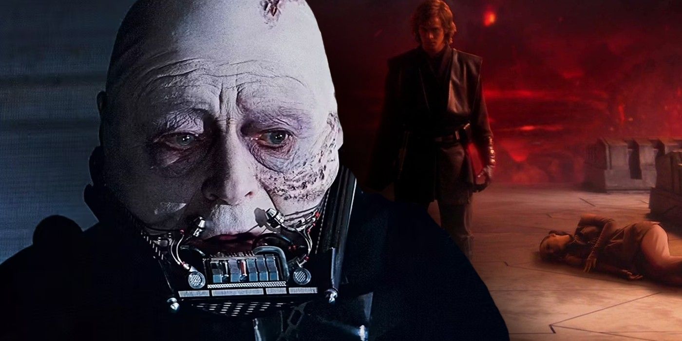 La muerte de Darth Vader fue completamente reescrita por Revenge Of The Sith, de la mejor manera