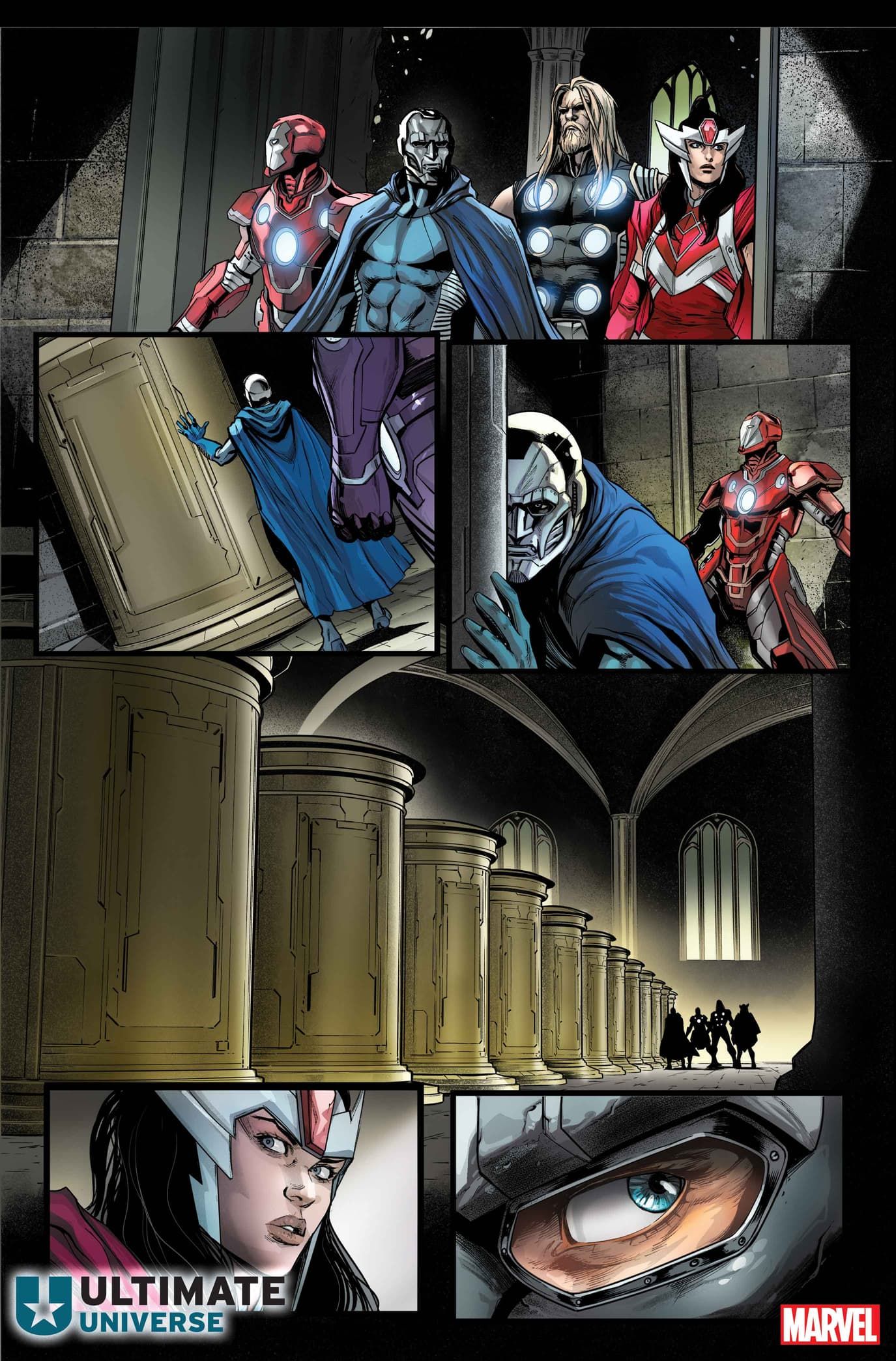 Stefano Caselli&rsquo;s 4th preview page for Ultimate Universe #1