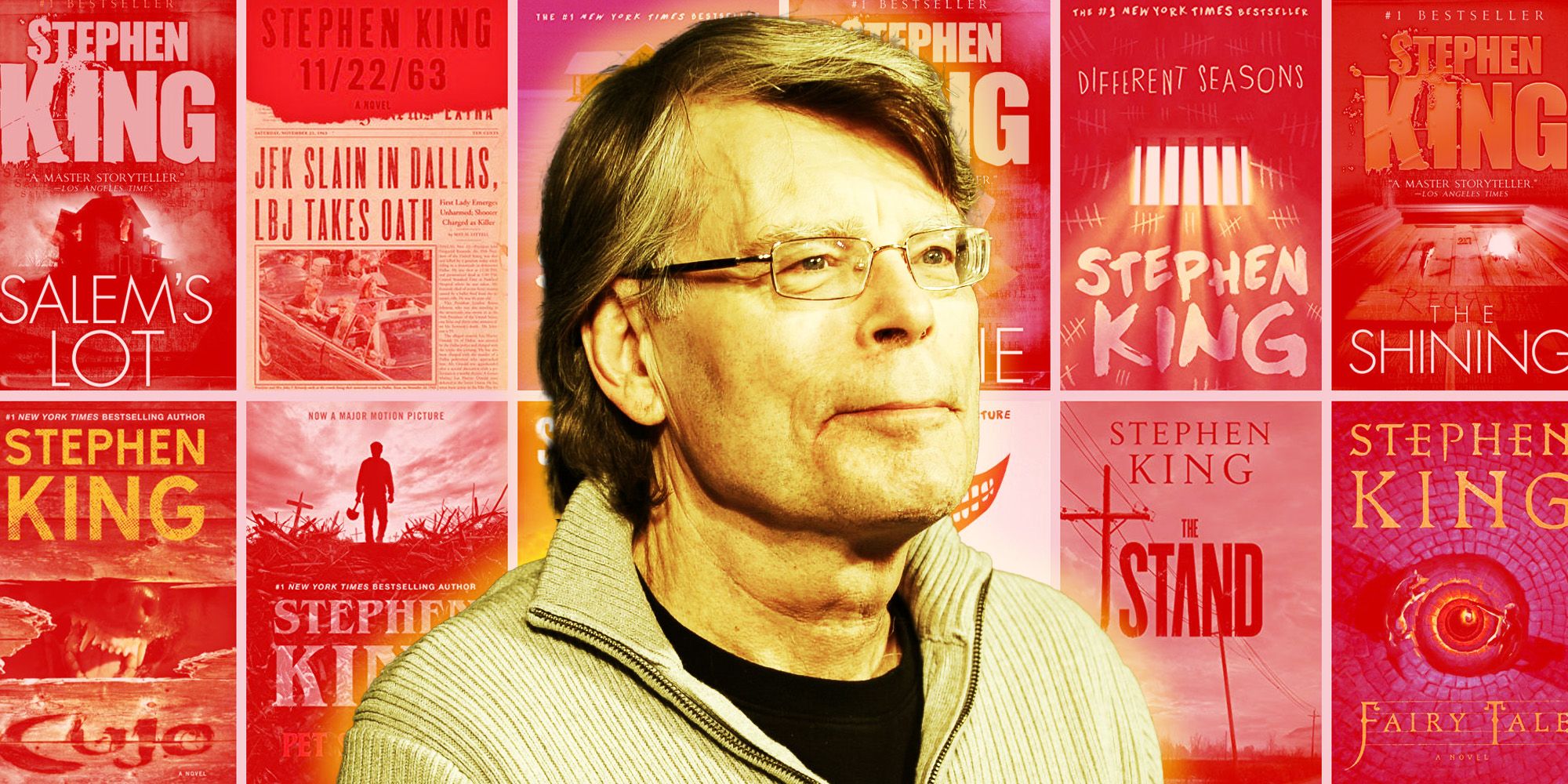 Stephen King and book covers