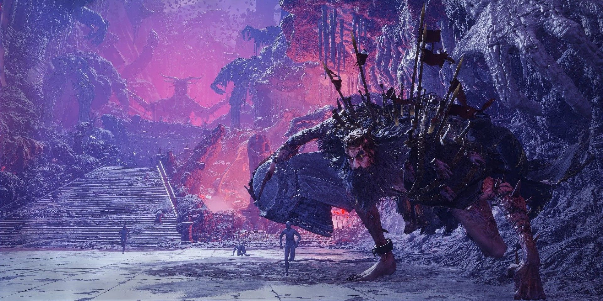 Sundered Monarch boss in Lords of the Fallen