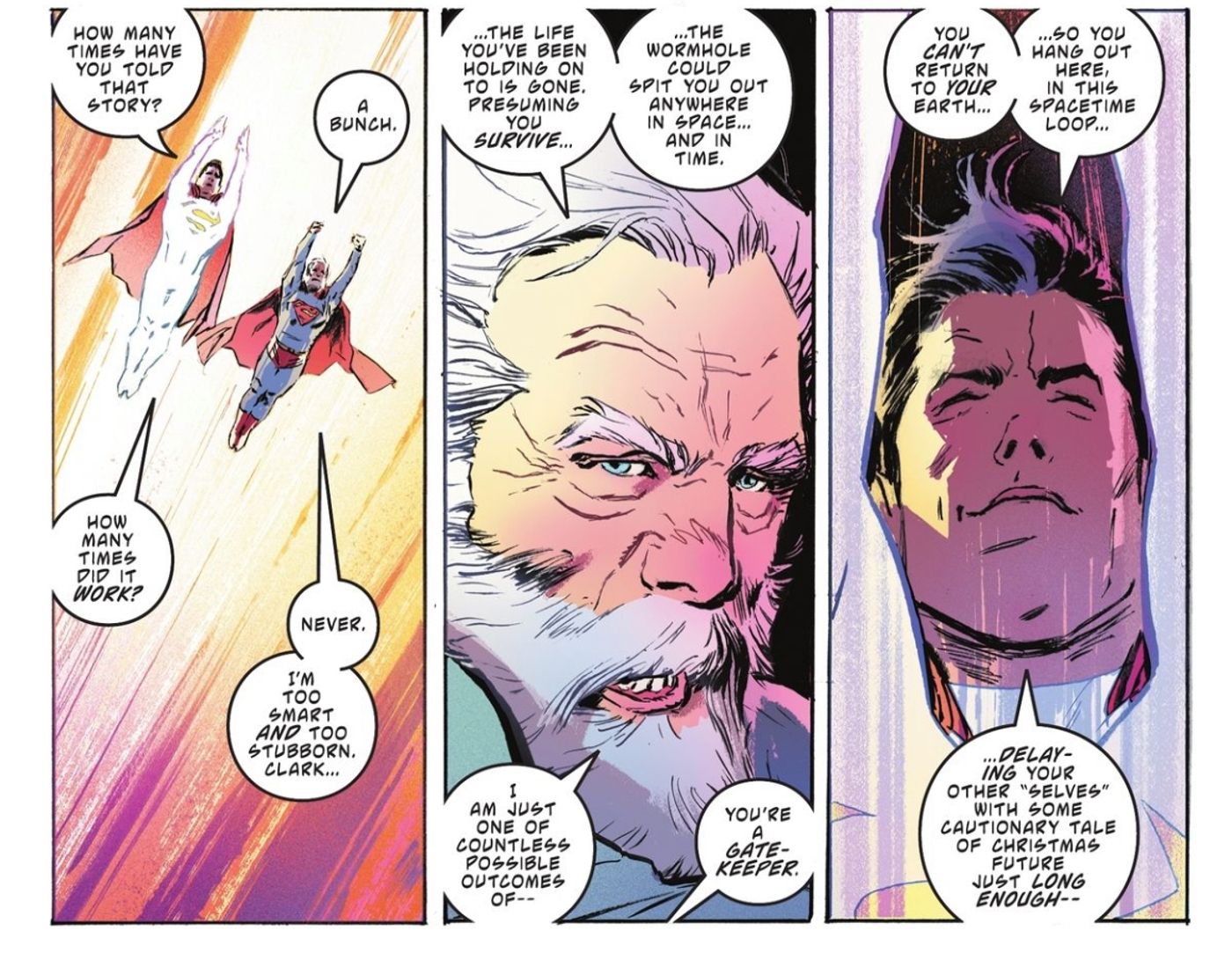 Superman e seu eu mais velho DC