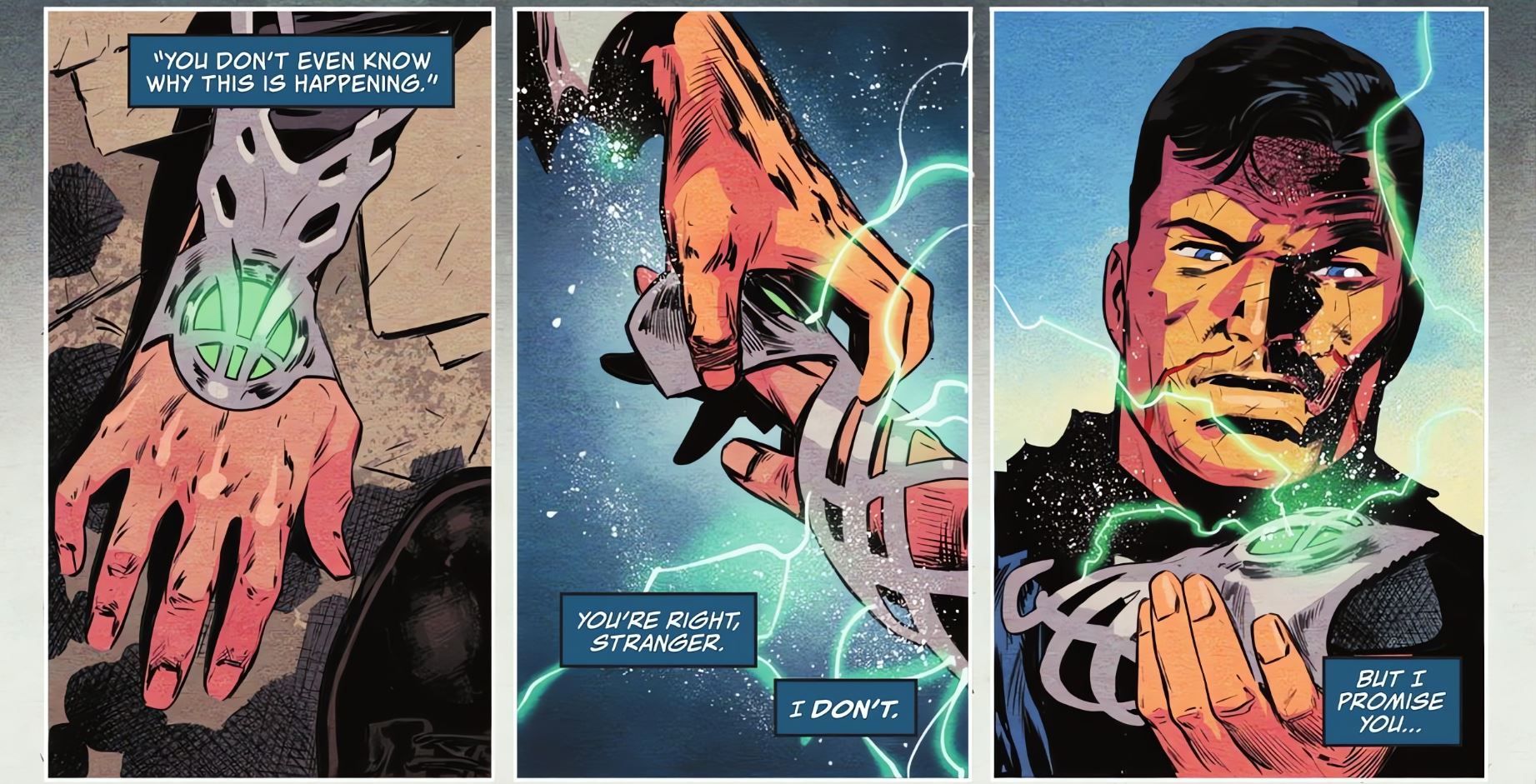 Superman Investigates Magic Object DC