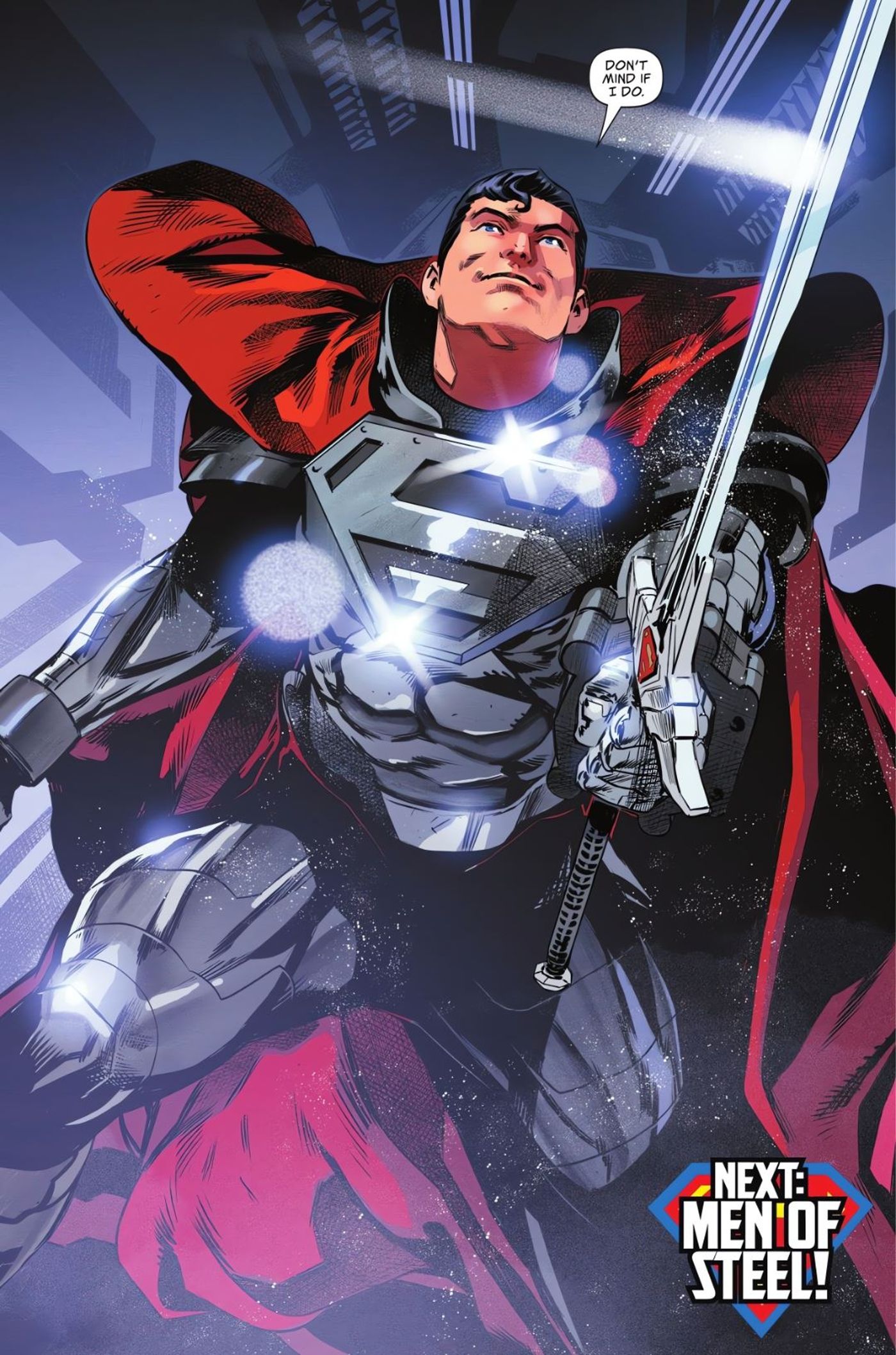 Superman New Steel Armor DC