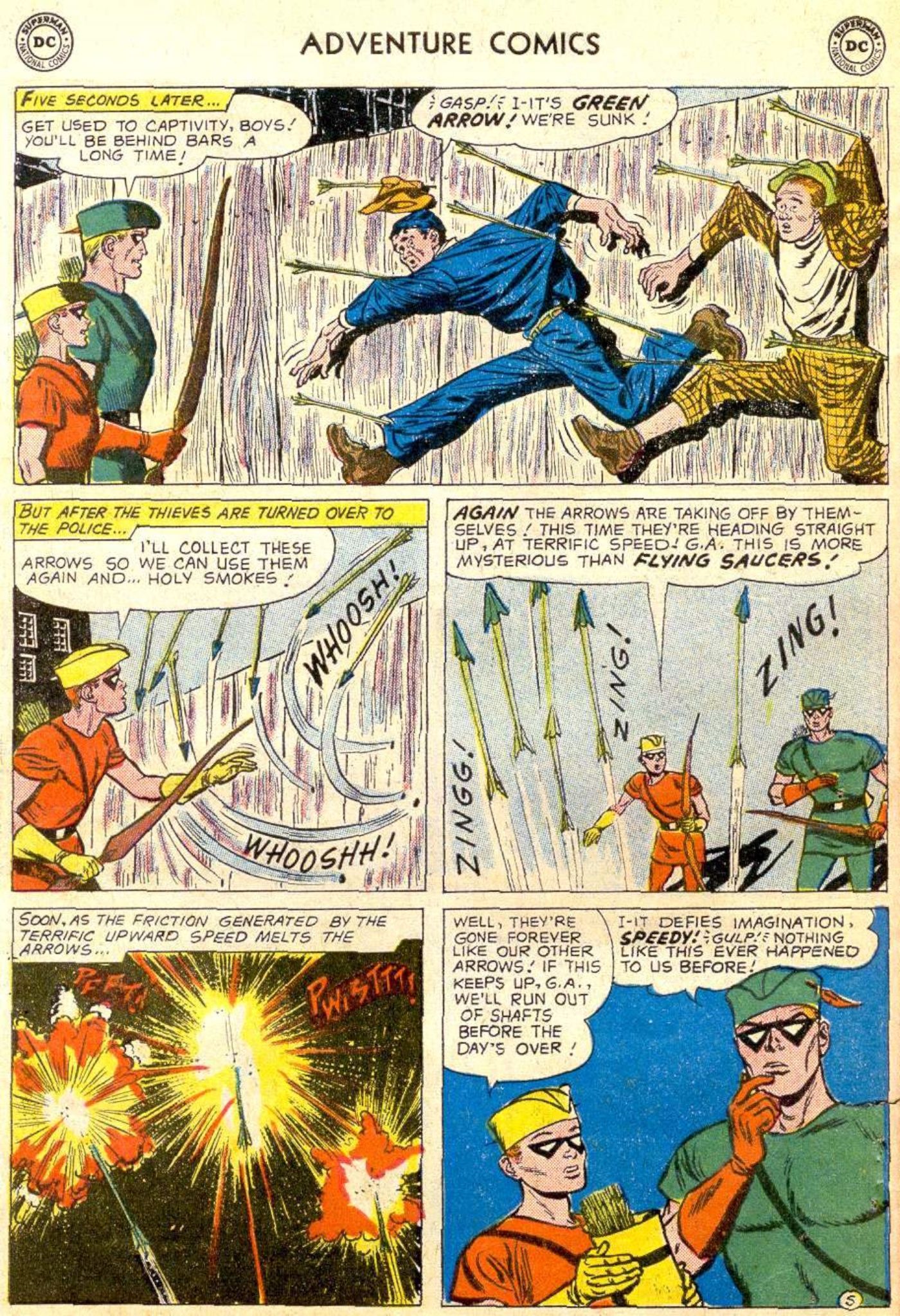 Oliver Queen’s arrows are exploding, and he’s unsure why