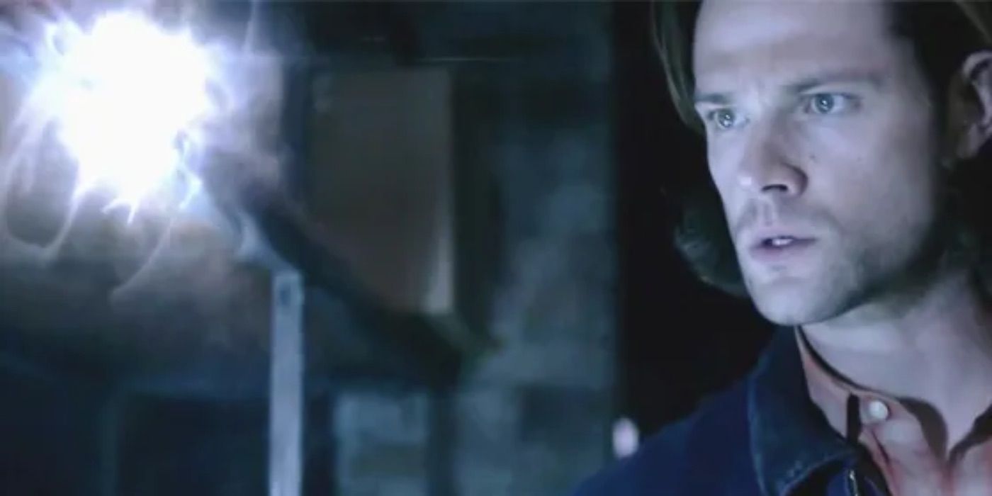 Sam frees a soul in Supernatural