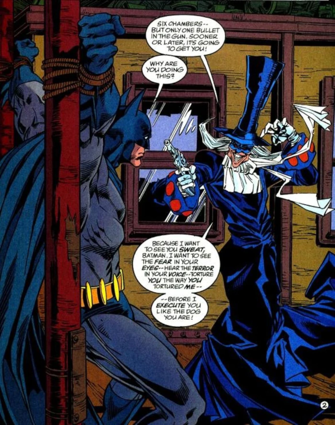 Tally Man, um dos vilões mais estranhos do Batman