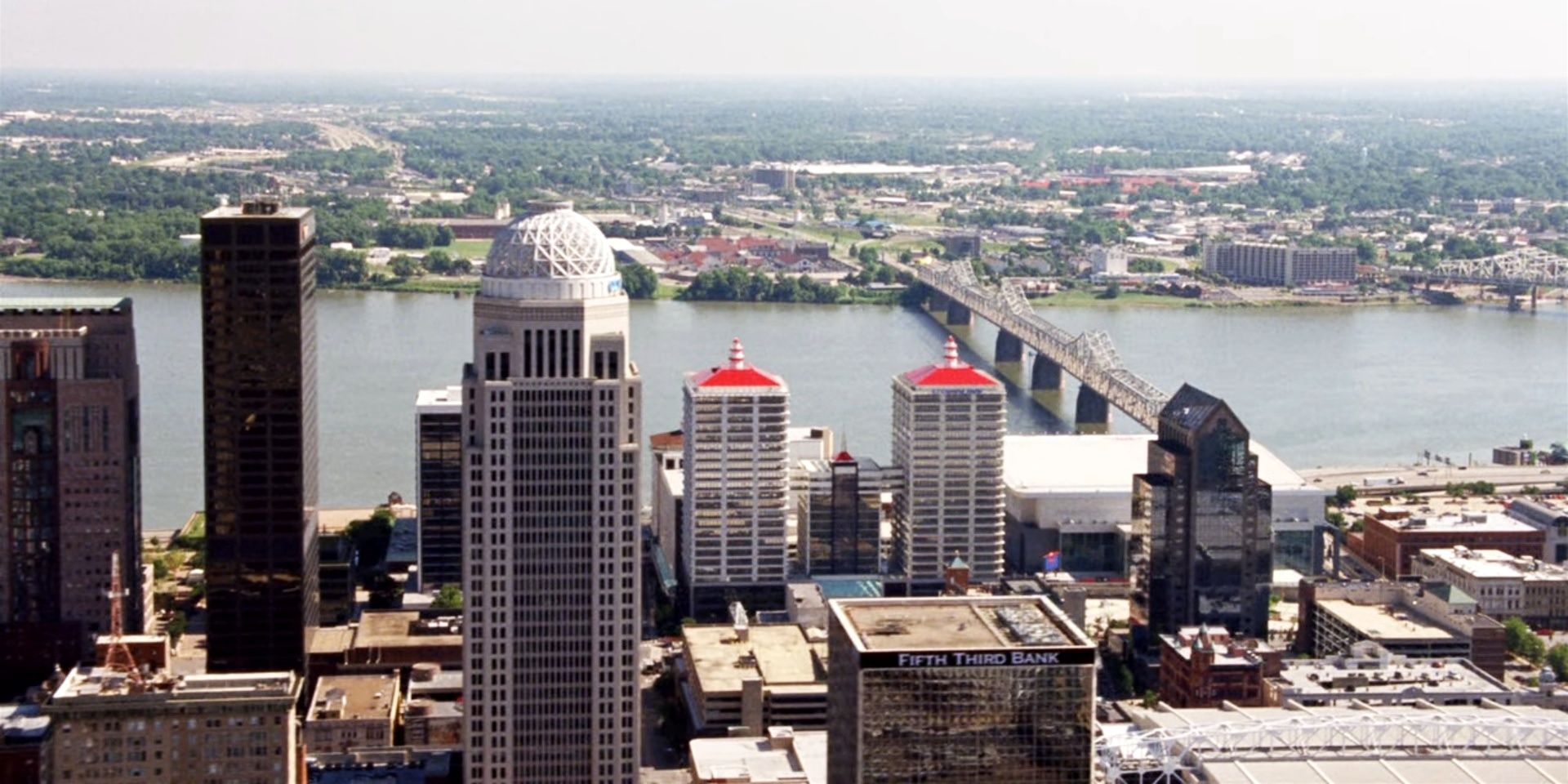 Downtown Louisville in Tammy.