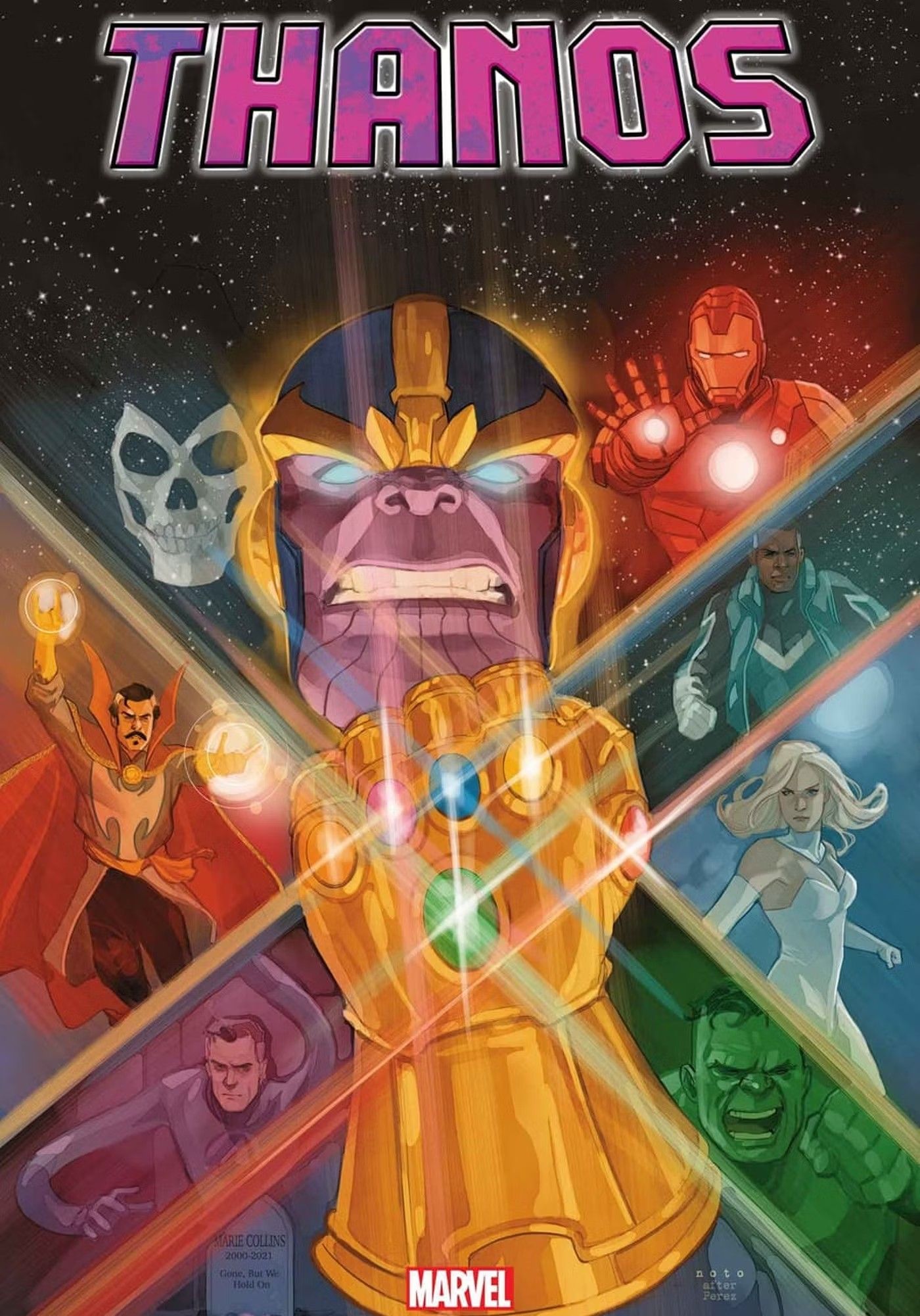 THANOS 1 COVER PREVIEW ILLUMINATI