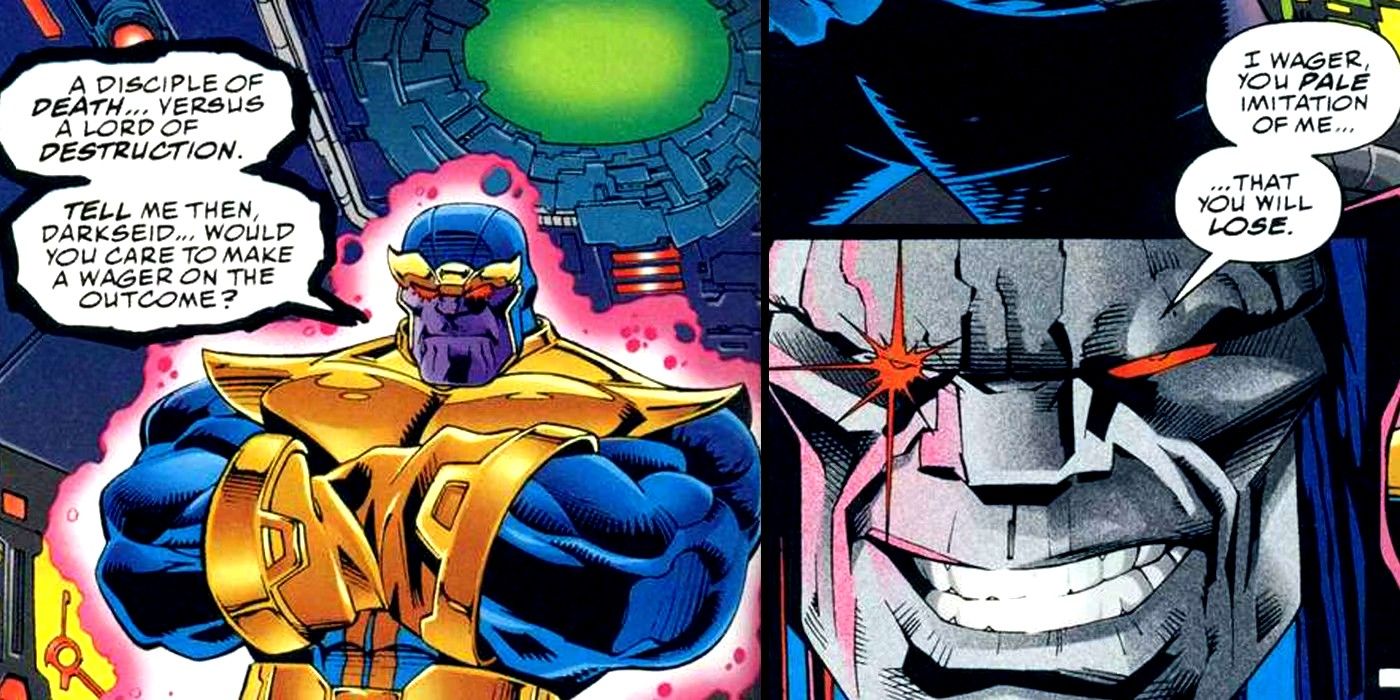 thanos vs darkseid