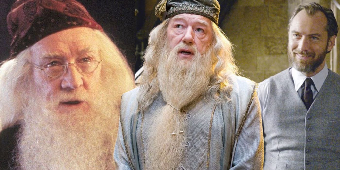 The 3 Dumbledore actors