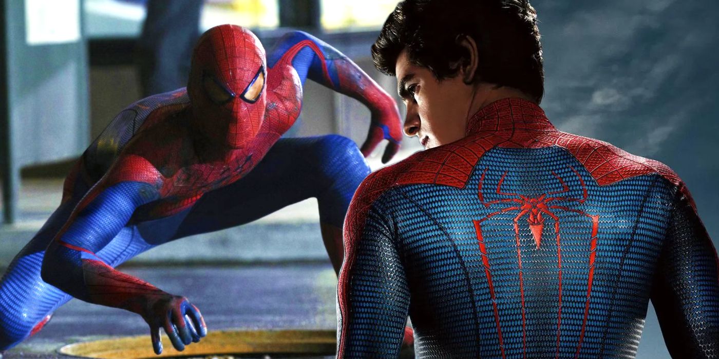 Andrew Garfield as Spider-Man in The Amazing Spider-Man