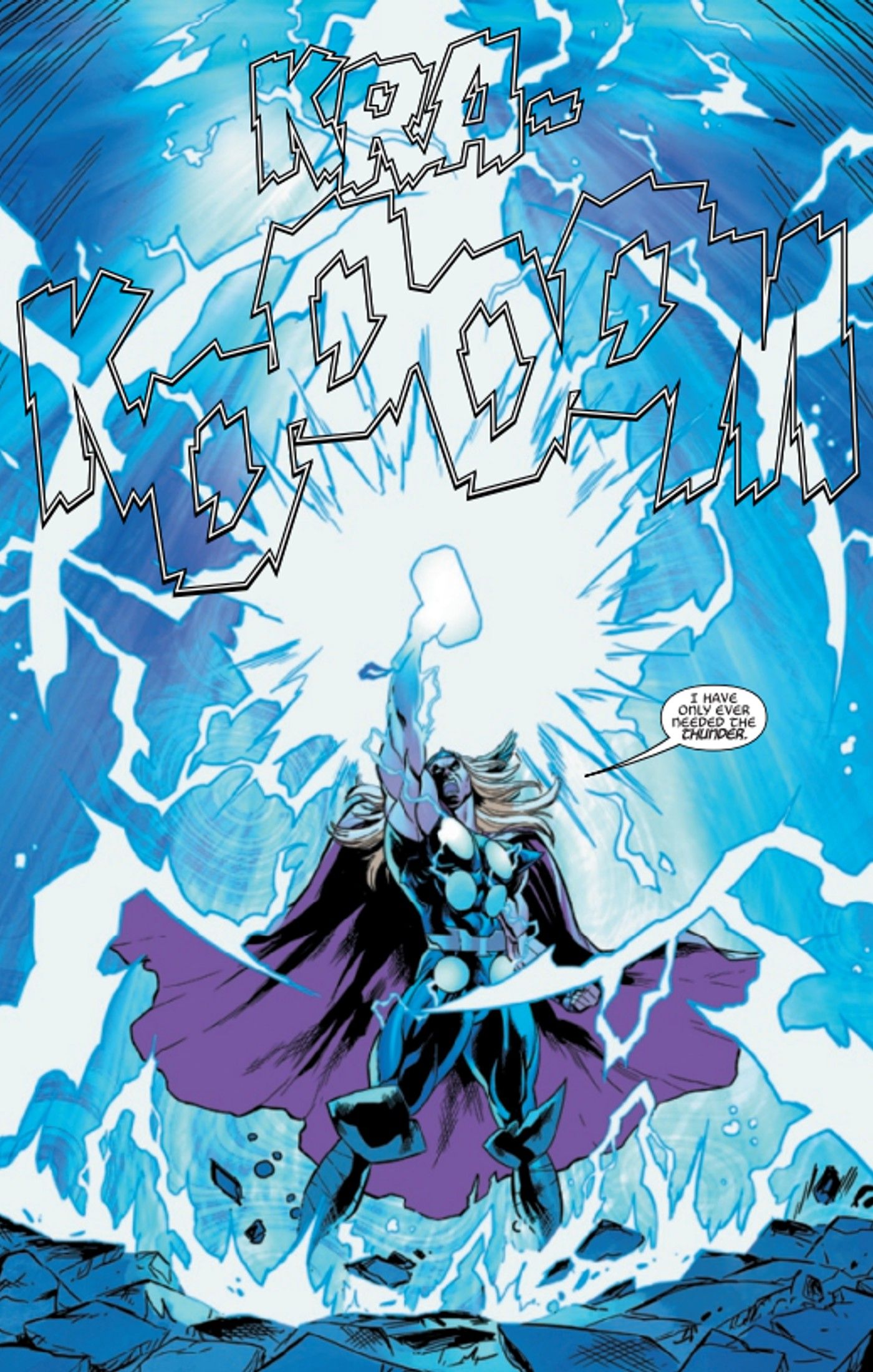 The Avengers #6 preview, Thor declares &ldquo;I only ever needed the thunder&rdquo;