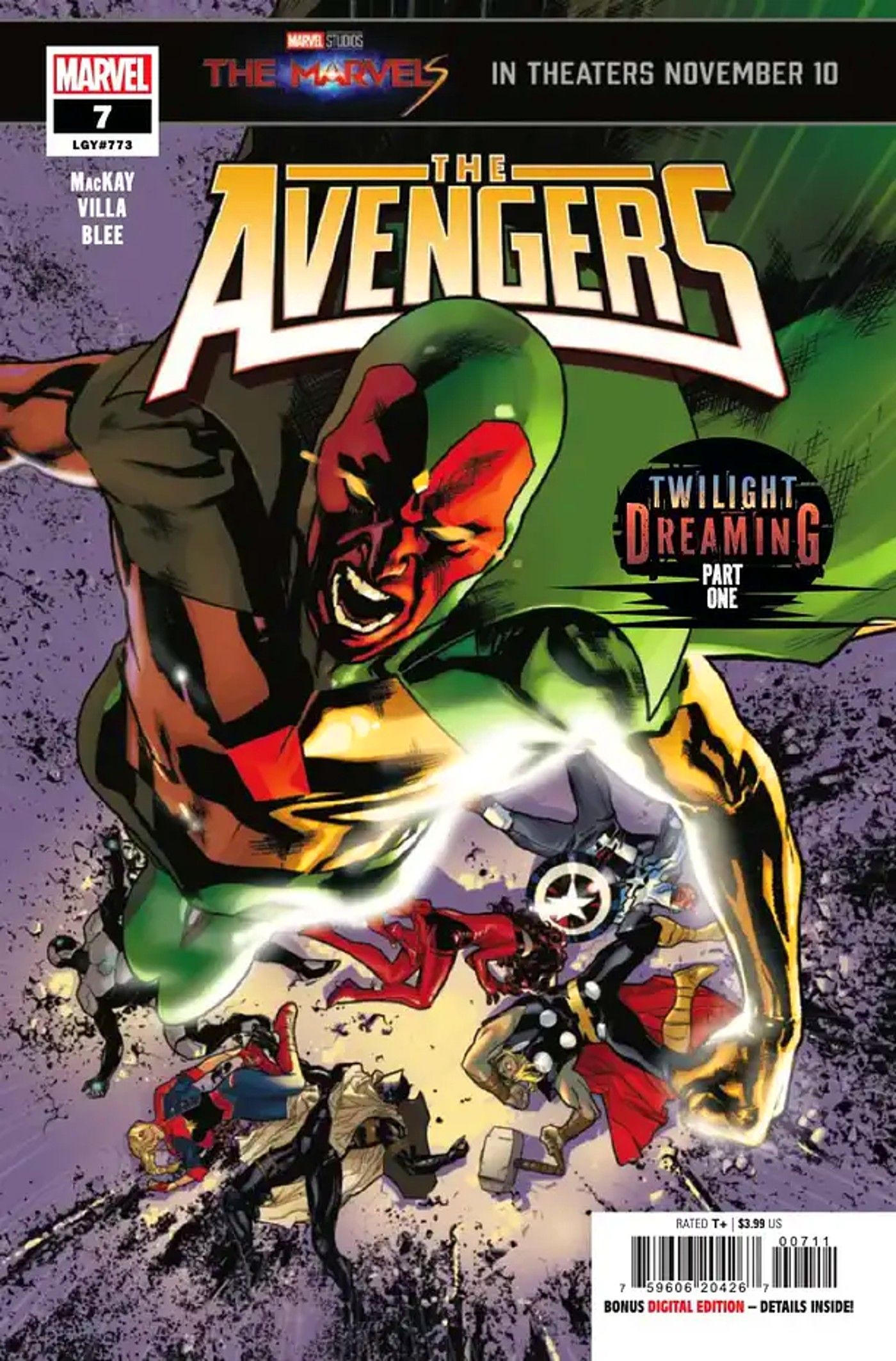 the avengers 7 preview cover