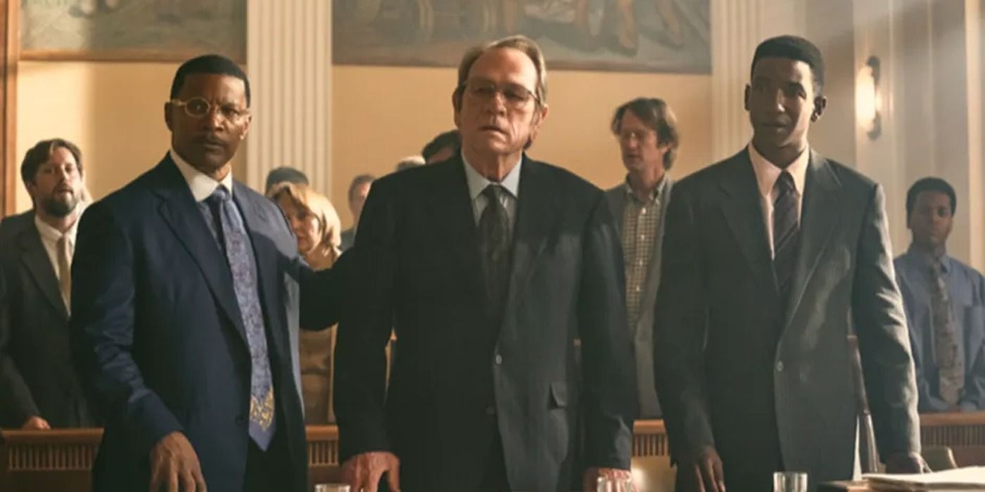 The Burial Courtroom Scene with Jamie Foxx and Tommy Lee Jones