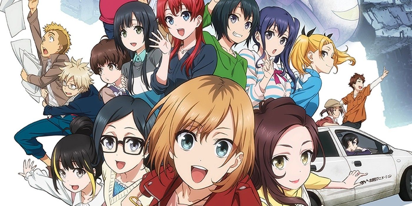 O elenco de Shirobako