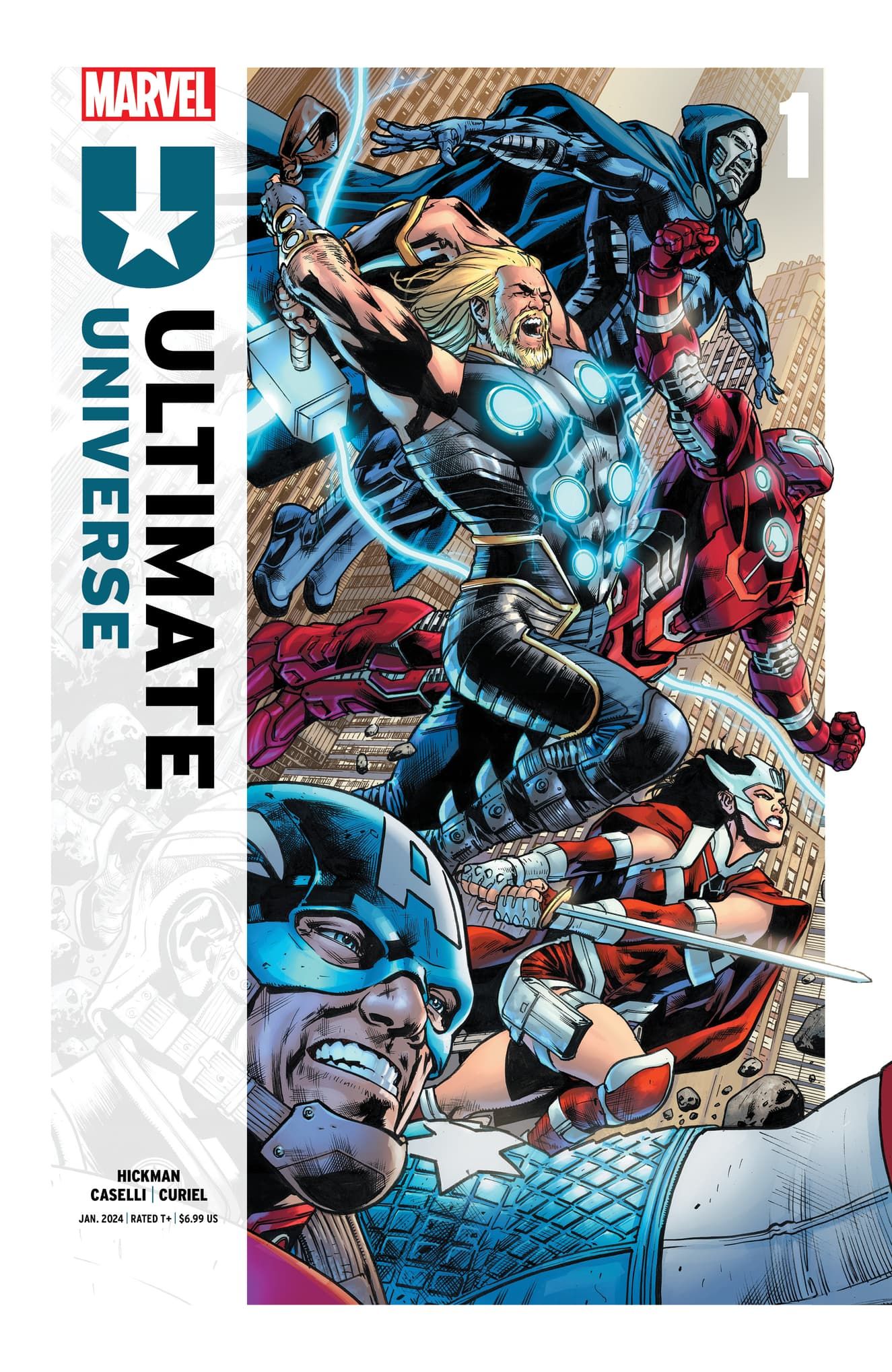 the cover to Ultimate Universe #1
