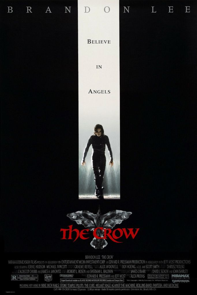 The Crow 1994 Movie Poster 