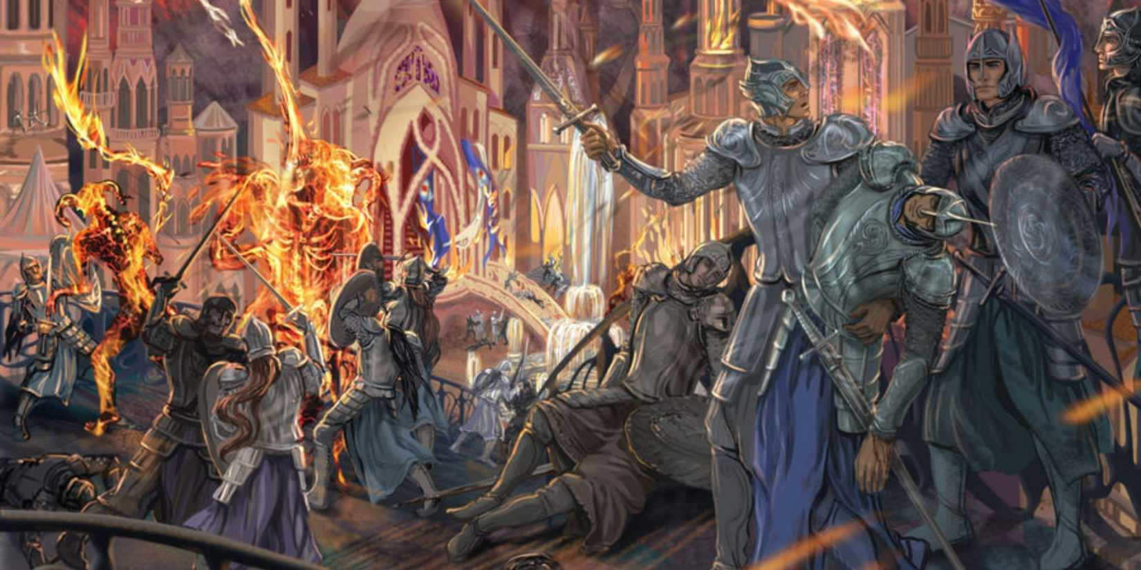 The Fall Of Gondolin Mysilvergreen