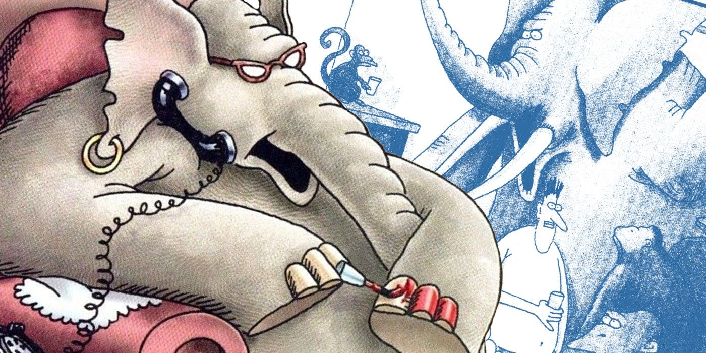 10 Funniest Far Side Comics Starring Elephants