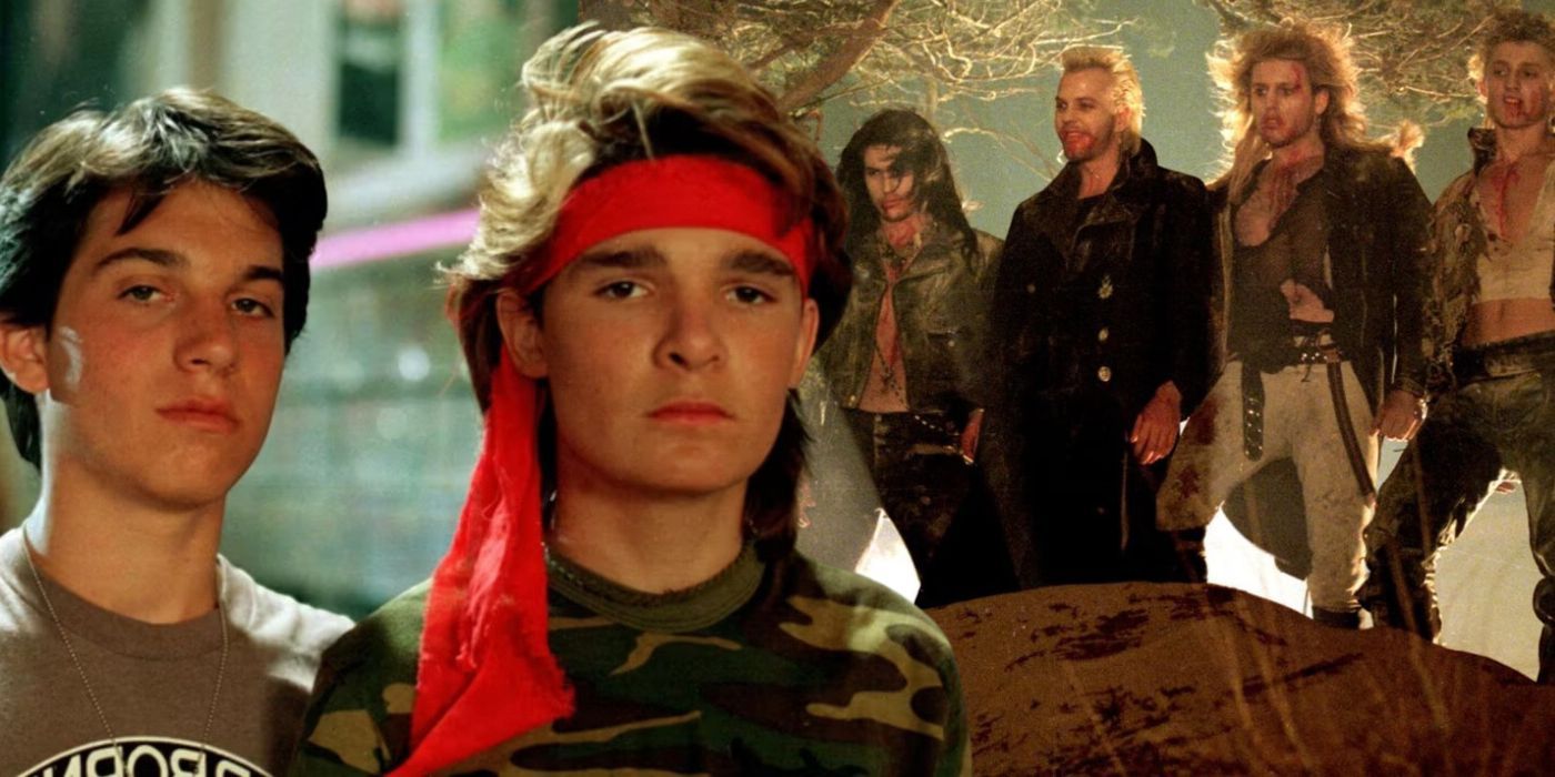 The Frog Brothers and vampires in Lost Boys.