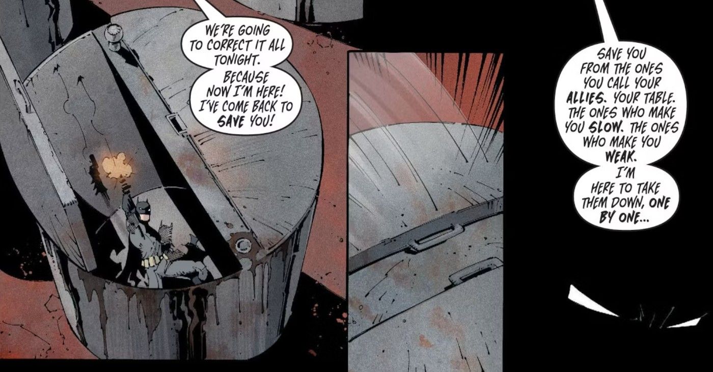 The Joker Tells Batman the Bat-Family Makes Him Weak