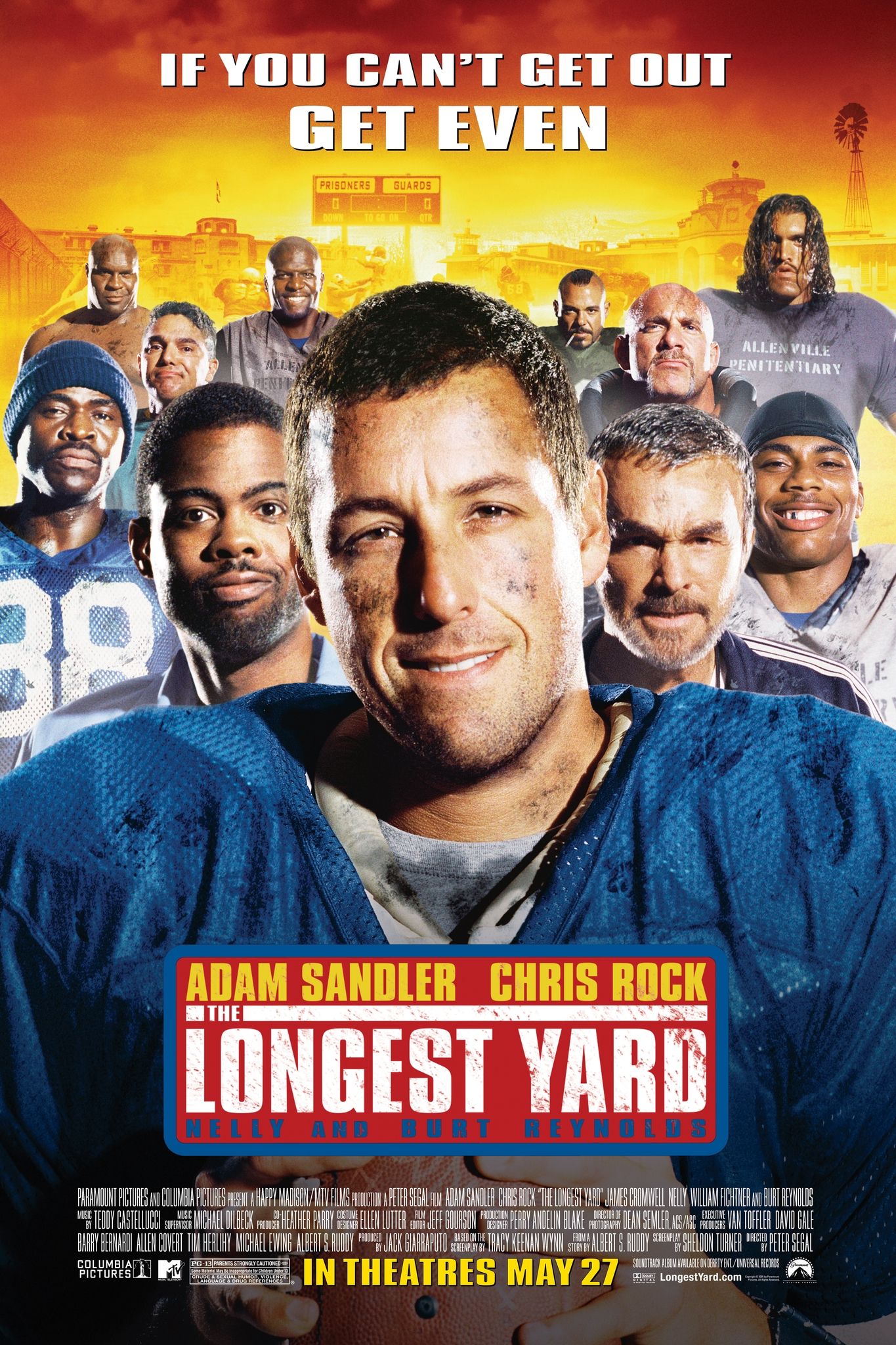 The Longest Yard 2005 Movie Poster