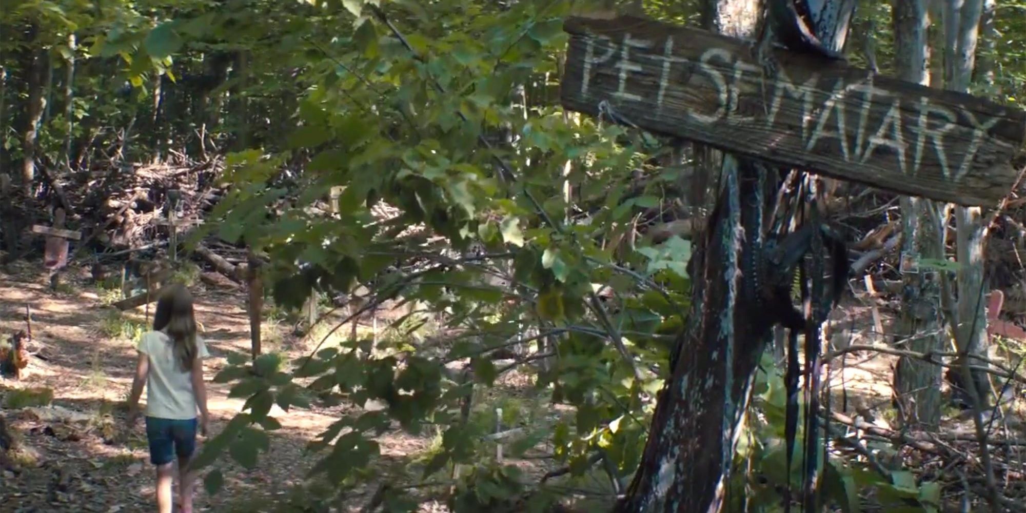 The misspelled sign in Pet Sematary