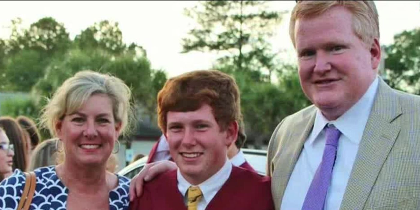 The Murdaugh Family smiling