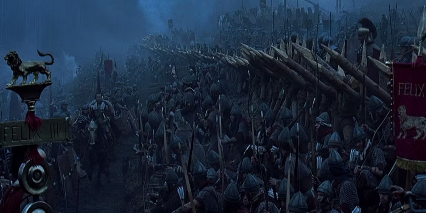 The Roman Army in Germania in Gladiator.