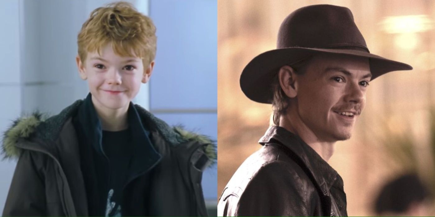 Thomas Brodie-Sangster as Sam and Benny Watts in the Quueens Gambit.
