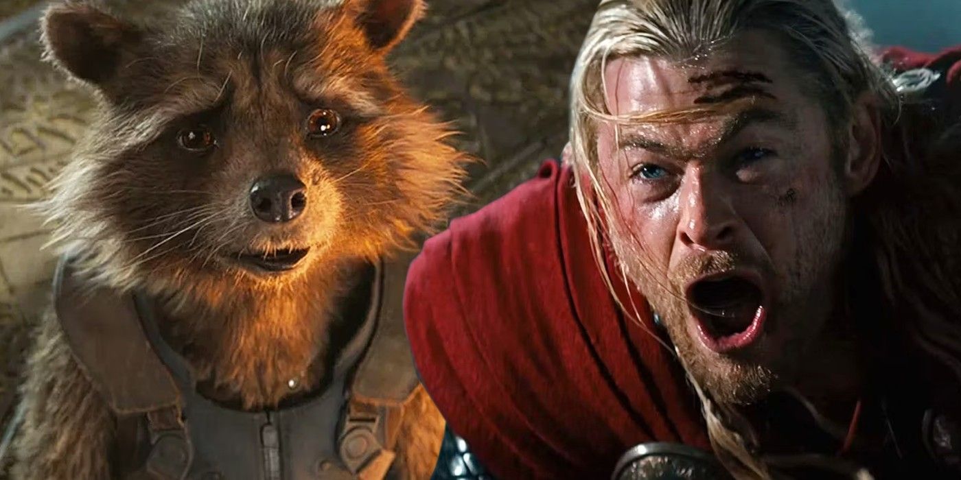 Thor and Rocket in the MCU