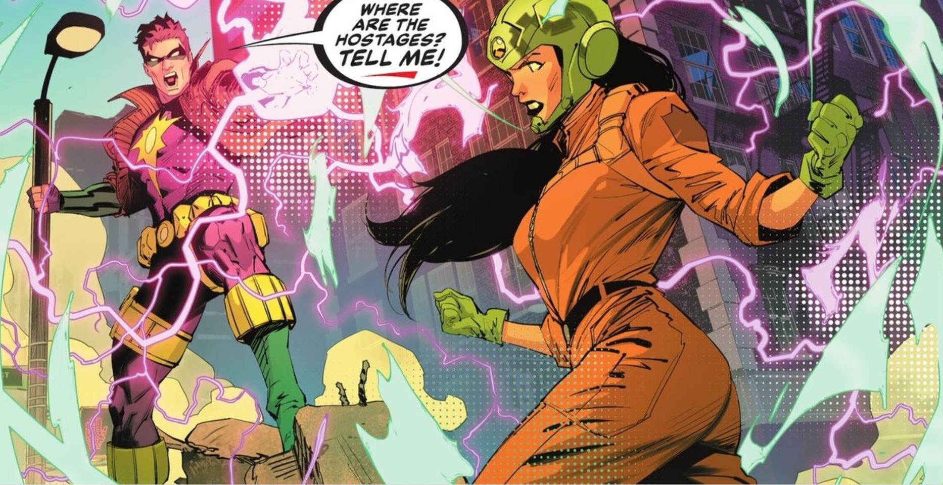 Thunderman vs Atom-Master DC