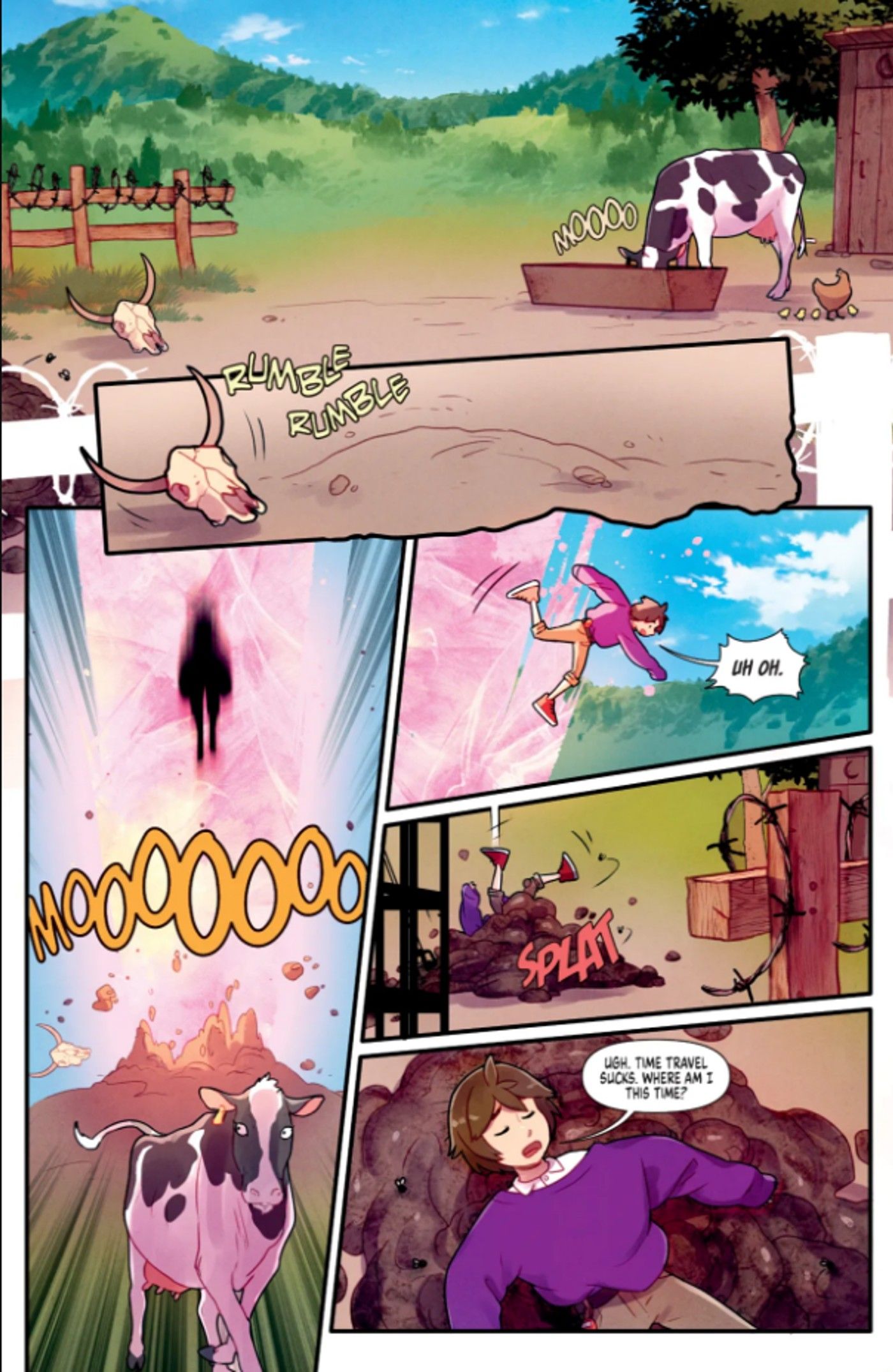 Preview page 2 of Time Traveler Tales #1