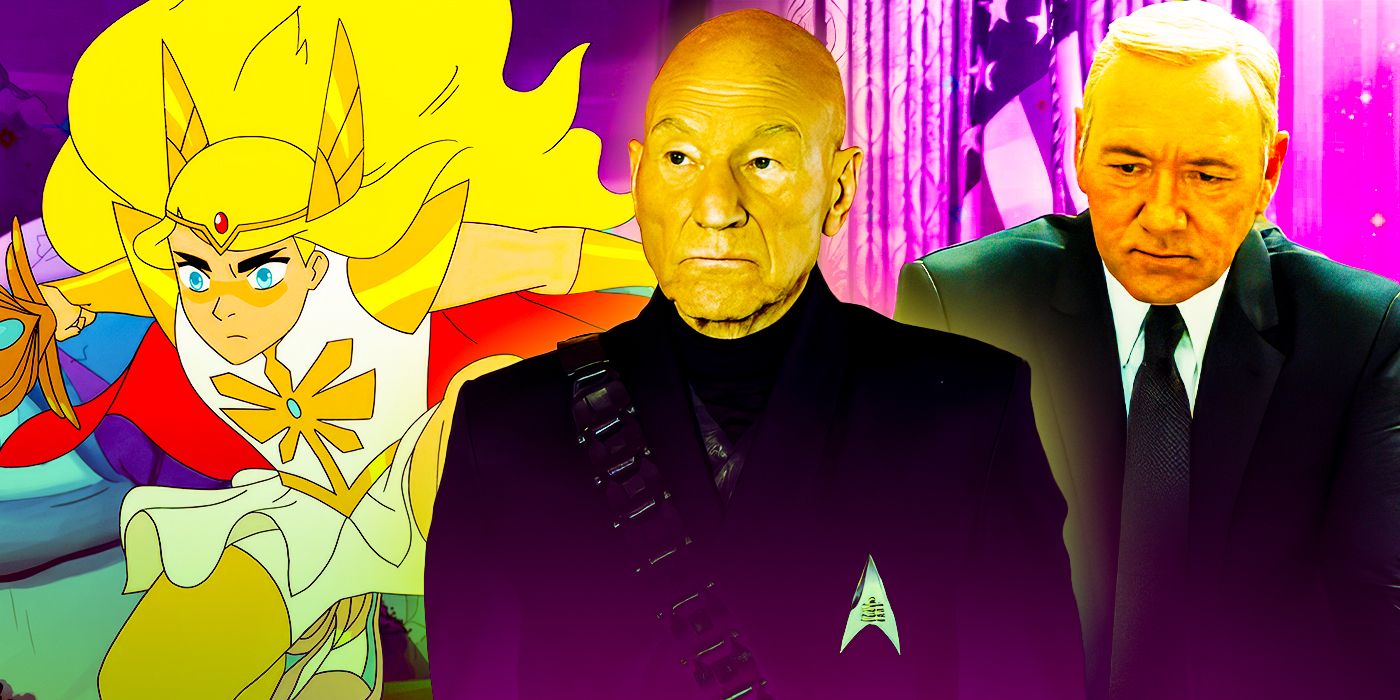 She-Ra, Patrick Stewart, and Kevin Spacey