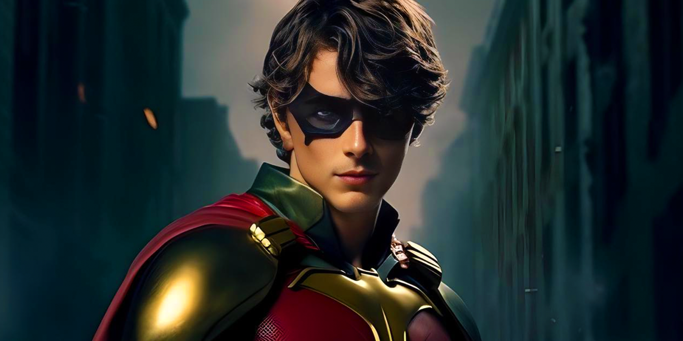 Timothée Chalamet's Robin Gets A Stunning Suit Redesign In Batman