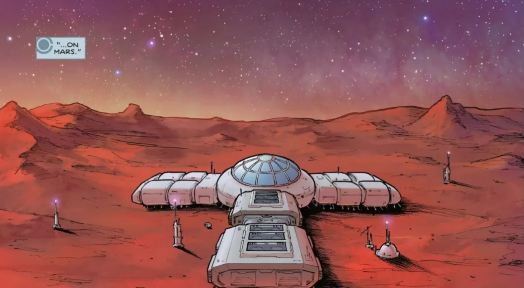 Titans Trophy Room Mars DC