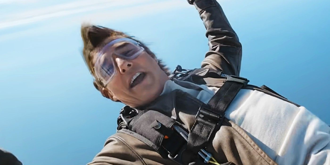 Tom Cruise Skydiving in Mission Impossible 8