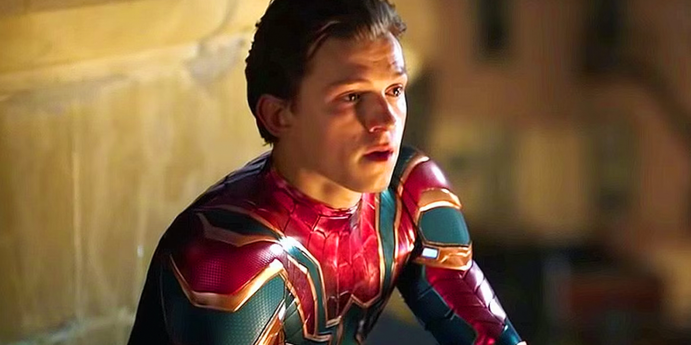 Tom Holland in MCU Iron-Spider suit