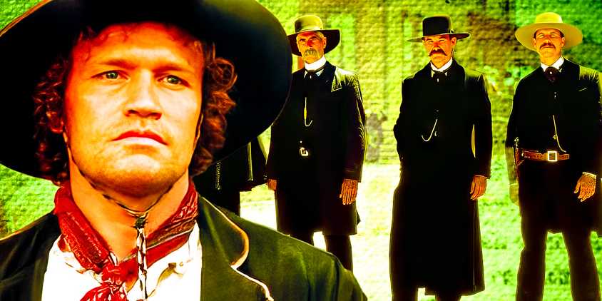 Michael Rooker as Sherman McMasters against the Tombstone