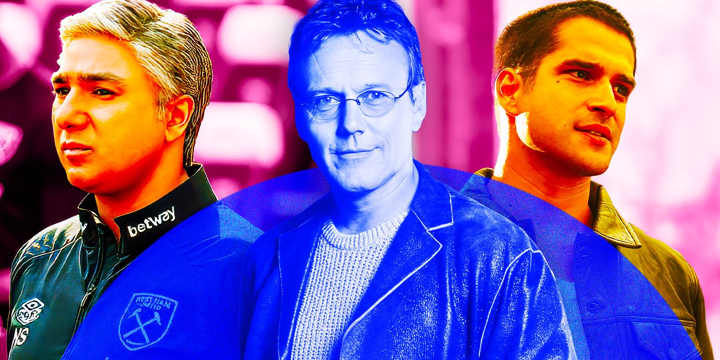 Three different TV characters
