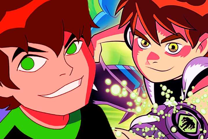 Two different Ben 10 animated series