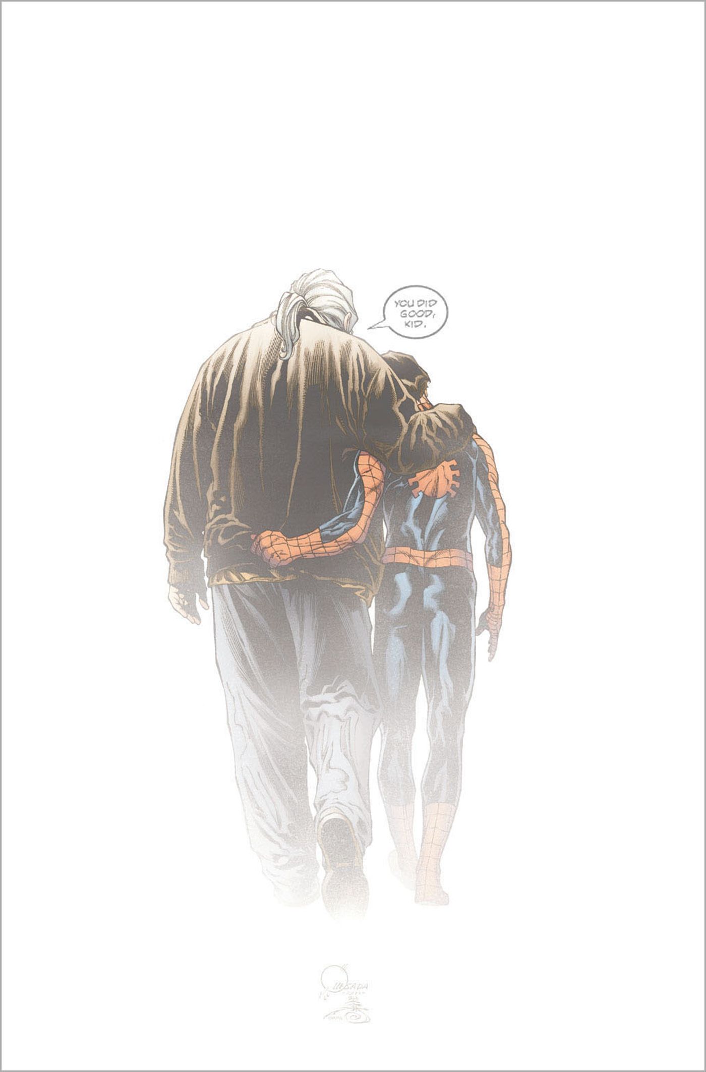 Ultimate Spider-Man #160 Joe Quesada Cover