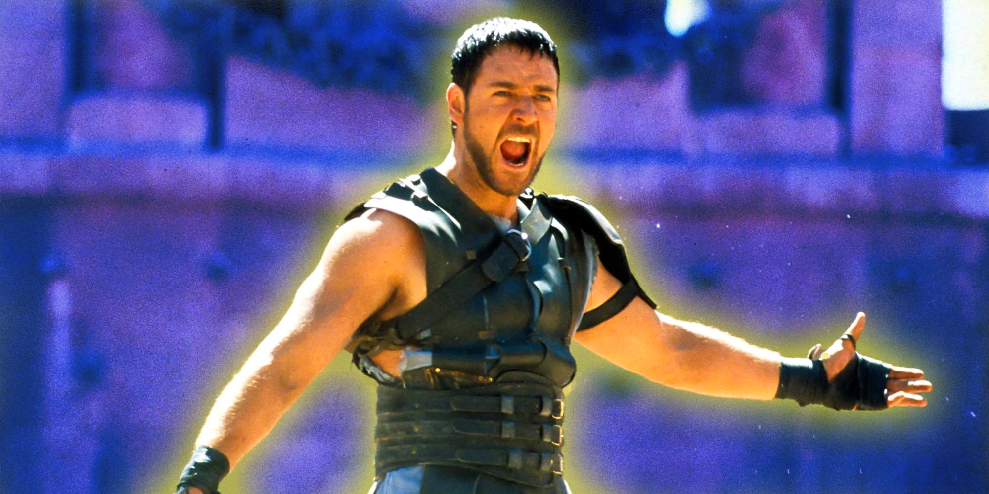 Russell Crowe as Maximus in Gladiator